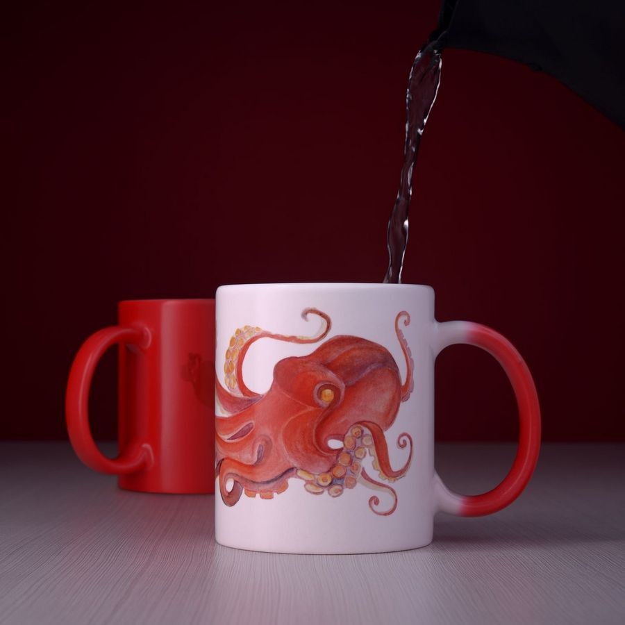 Кружка «Хамелеон», глянцевая