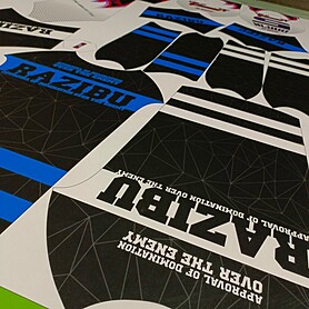 Печать лекал на ткани